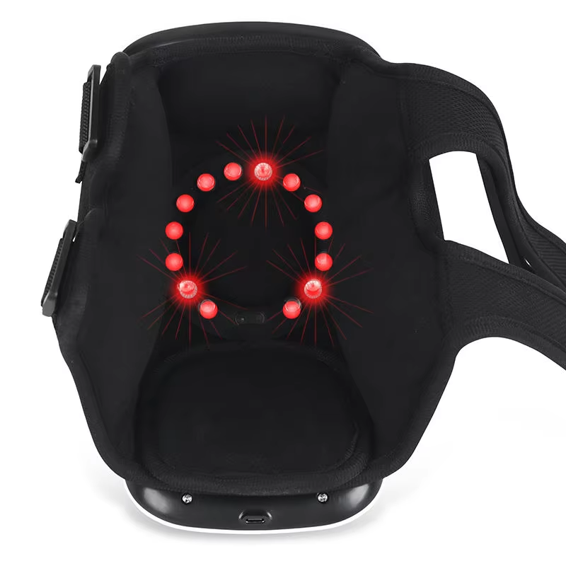 Multifunctional Smart Cordless Knee Massager Vibration Knee Relaxing Massage Machine Joint Knee Device Gifts for Grandma Grandpa
