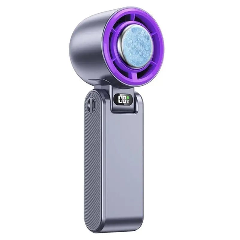 B47B-Rechargeable Pro Handheld Portable Fan Turbo Cooling-Powerful Mini Personal Fan Hand Held